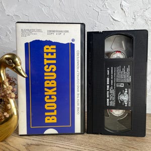 Gone with the Wind (PART 2 ONLY) --Blockbuster Video VHS Clamshell Rental Case --Collection item, 1930s classic
