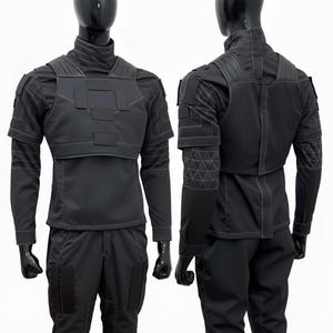 Piezas blandas estilo Din Djarin de The Mandalorian / Traje de vuelo negro y chaleco antibalas / Armadura interior de cazarrecompensas personalizada / Conjunto de cosplay de Shadow Mando