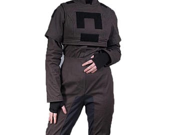 Sabine Wren Cosplay Costume | Women’s Mandalorian Flight Suit | Star Wars Inspired Custom Outfit