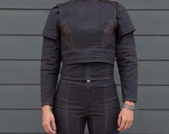 Bo-Katan Kryze-cosplaykostuum | Mandalorian-vliegkostuum dames | Star Wars premiejager-outfit