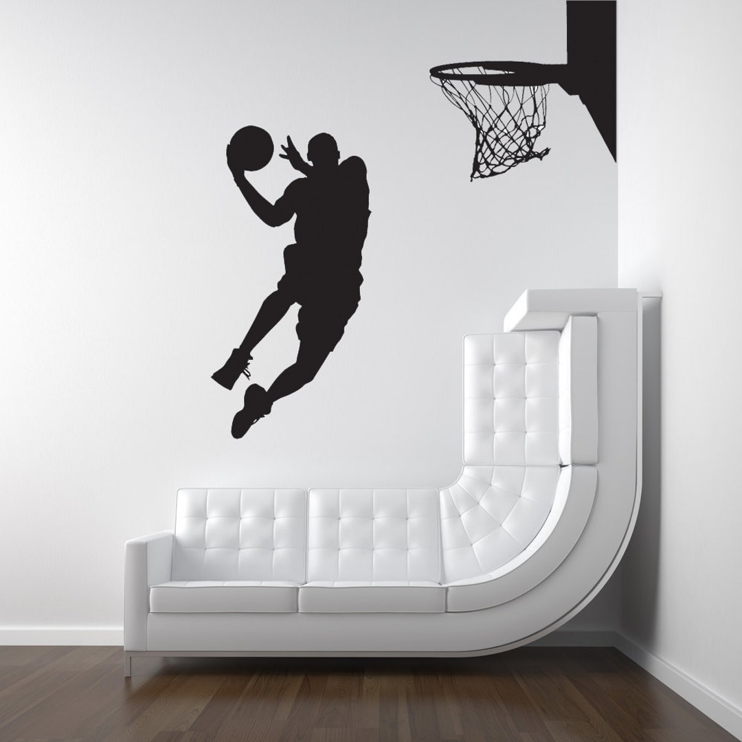 Basketball Decor, Basketball Decal, Basketball Party Decorations, Kids