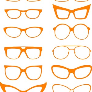 Optometry Wall Decor, Optometrist Sign, Eyeglasses Display, Optometrist Gifts, Eyeglass Sticker, Eyeglass Frames Wall Artwork image 8