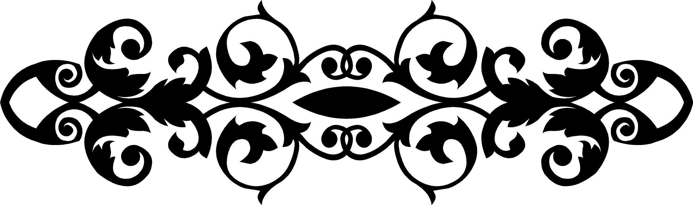 Horizontal Wall Art Border Decal Mid Century Modern Modern Etsy