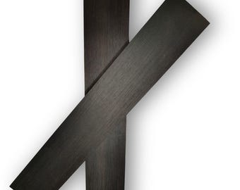 Tastiera per mandolino in ebano Aruj Musical - Set di 2 / 305x50x9mm / Nero puro