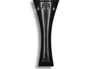 Cordiera per violino modello francese (4 corde) - Ebano massello o palissandro / Accessori professionali da liutaio 4/4 /