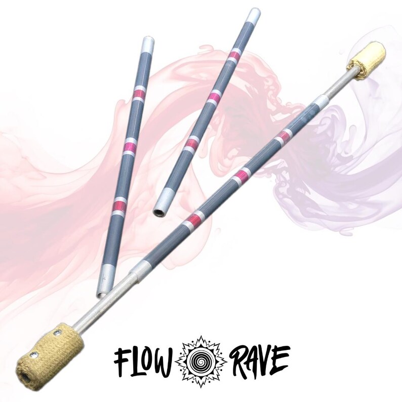 Fire Devil Sticks Set - Flow Arts Practice & Performance - Etsy Canada