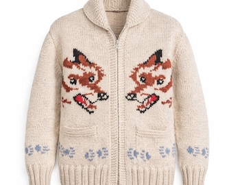 Project Hail Mary Fox Cardigan:Ryland Grace Inspired Knit Sweater | Cozy Sci-Fi Book Merch Unisex Outfit