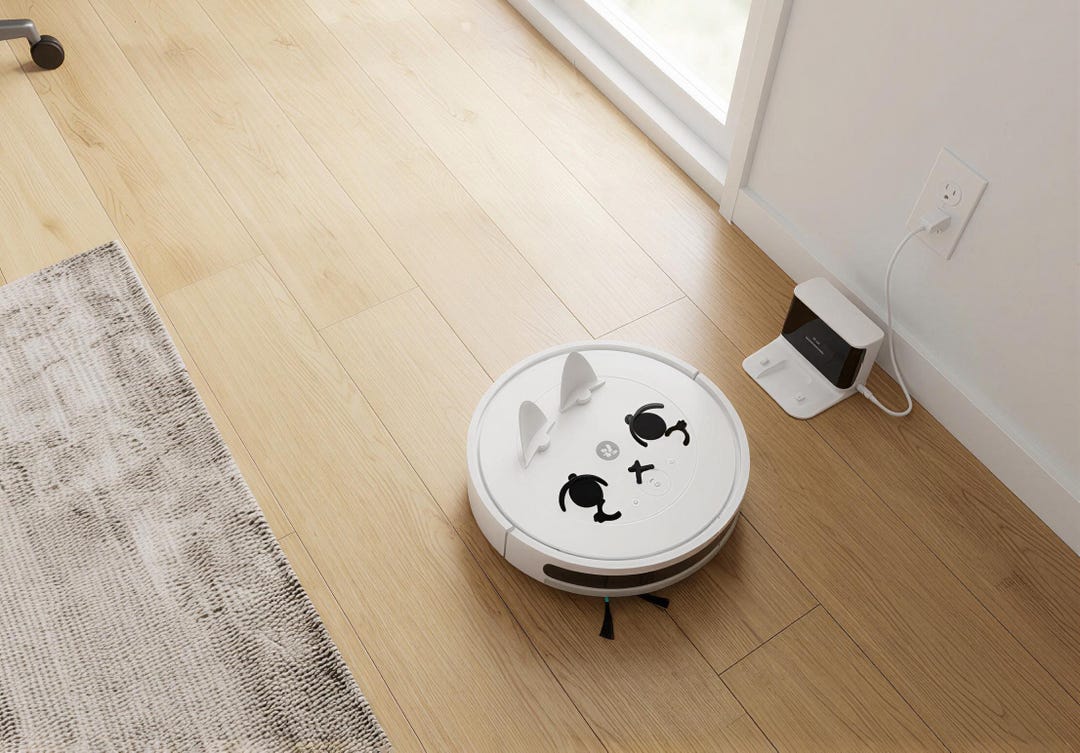 Robot Rabbit Ear 3D Printed Bunny Ears for Robot Vacuum – Moving Eyes Decoration ...
