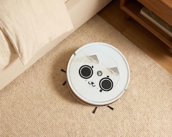 3D Gedruckte Katze Dekoration Roboter mit beweglichen Augen