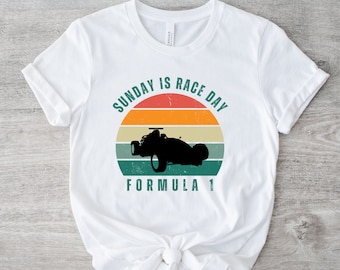 Formel 1-tröja | Söndag är tävlingsdag | F1-tröja för racingfans, F1-merchandise