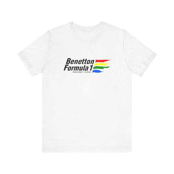 Benetton, Vintage Benetton Formula 1 Racing Shirt, Men's and Unisex '90s Motorsport Tee