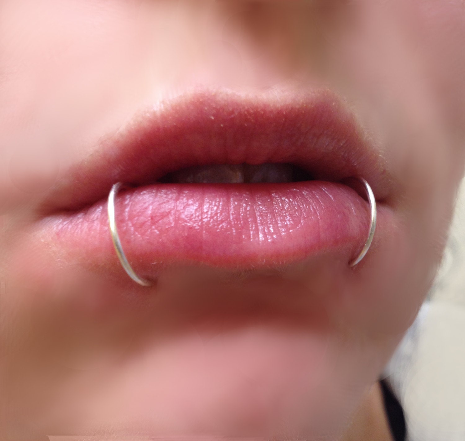Fake Snake Bite Lip Ring Set Faux Snake Bite Lip Rings Etsy