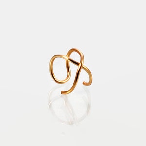 Criss Cross Nose Ring (fake) - Double Nose Ring - Fake Nose Ring - Faux Nose Ring - Punk Nose Ring - Hoop Nose Ring - Cross Over Nose Ring