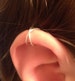 Criss Cross Ear Cuff - X ear cuff - twisted ear cuff - ear cuffs - double ear cuff - earcuff - 