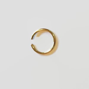 14 k gold Nase Ring - Daith Ohrring - Gold Nase Reifen - 14K Gold Tragus Ring - Knorpel Ring - Knorpel Reifen - Augenbrauen ring - Augenbrauen reifen