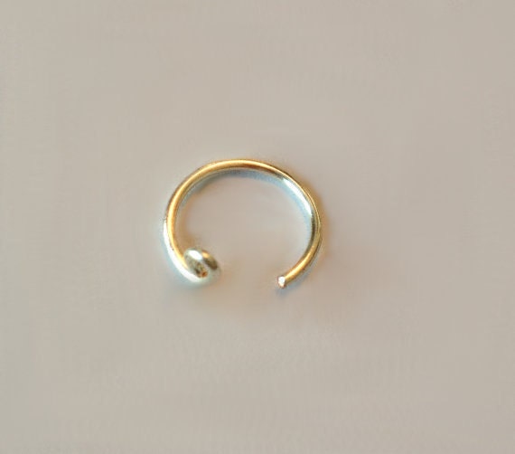 Sterling silver on sale fake nose ring