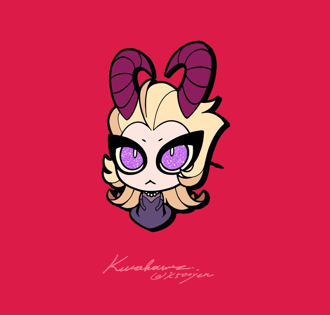 Lilith Firehawk Sticker Hazbin Hotel Lilith Pin & Sticker - Etsy