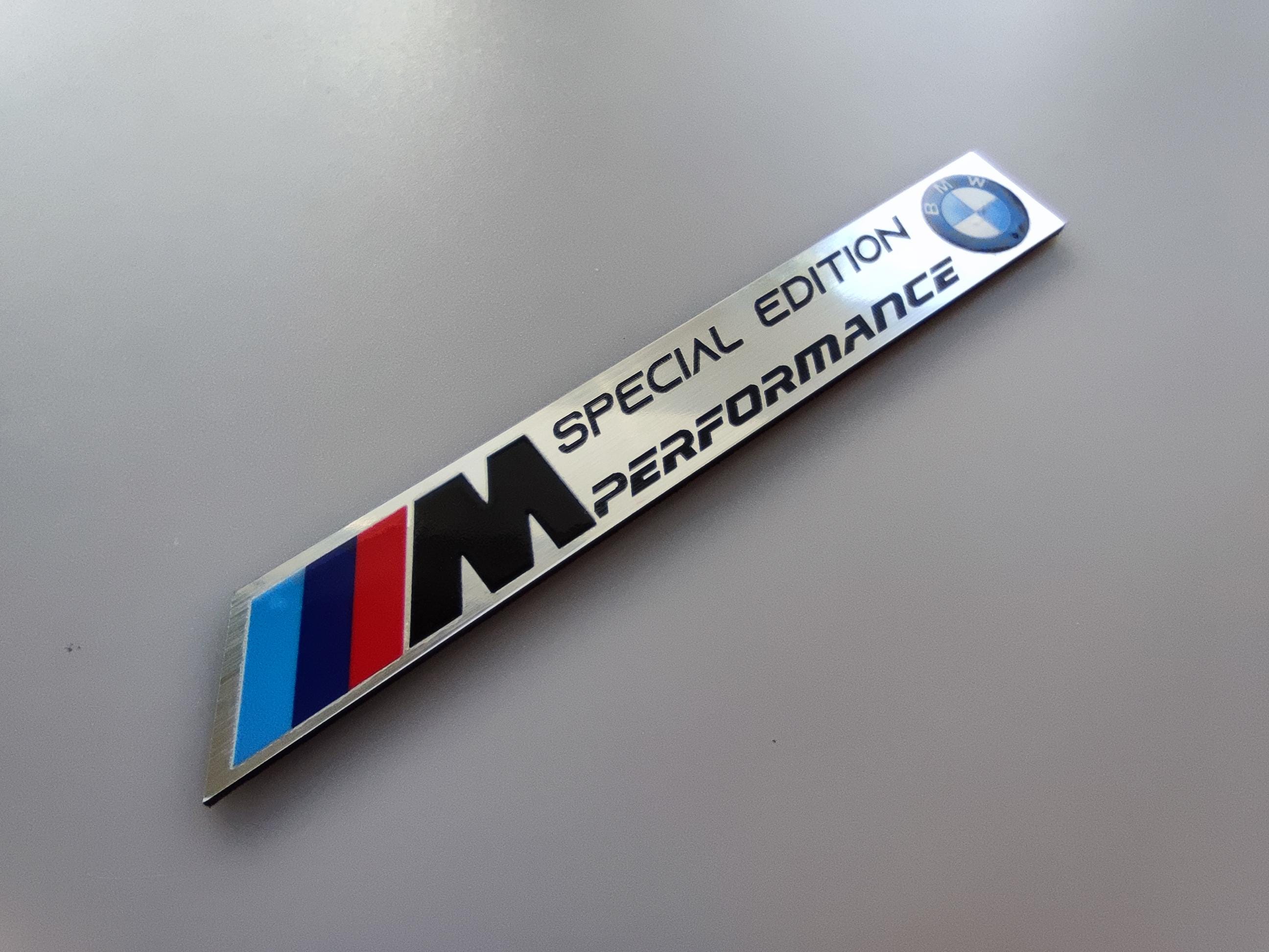 thumbnail image 2 of BMW M Performance Interior Sticker Badges – Set Of 2, Decorative Emblems, M Sport Theme 2 of 5