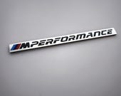 BMW M Performance Emblem: Self-Adhesive Car Body Decal