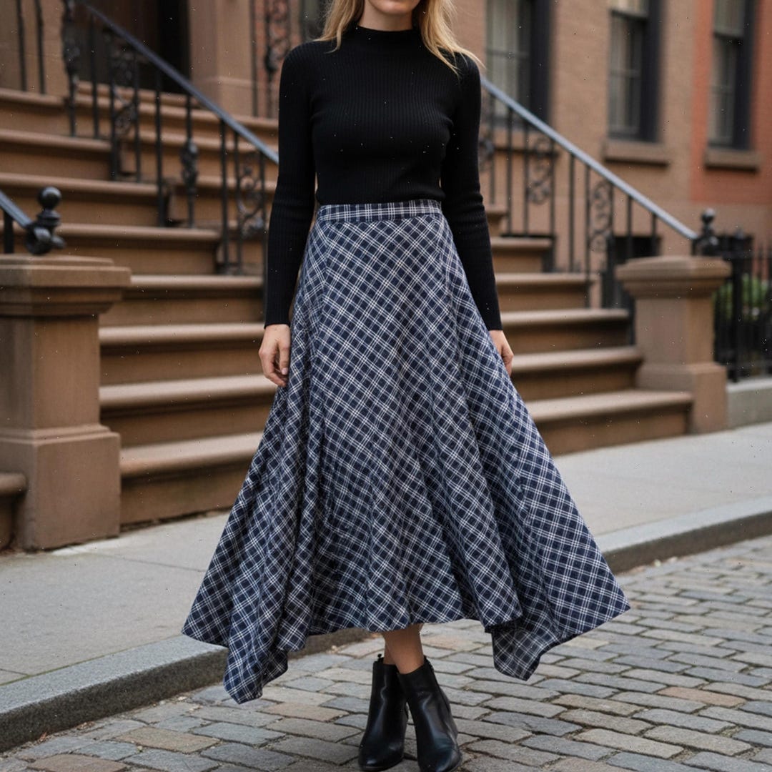 Zip Maxi Skirt