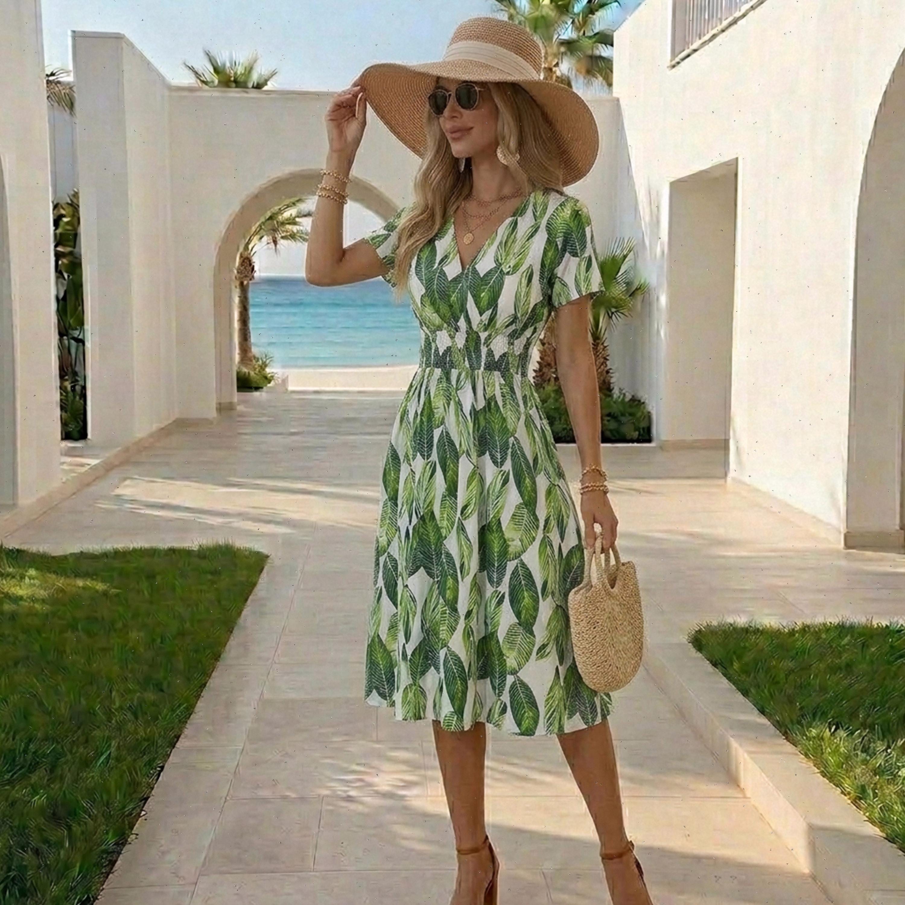Knee Length Casual Beach Dress - Etsy