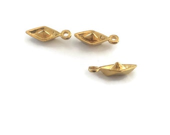 Goldia Sterling Silver 3D D/C Boat Propeller Charm Goldia Sterling Silver 3D D/C Boat Propeller Charm