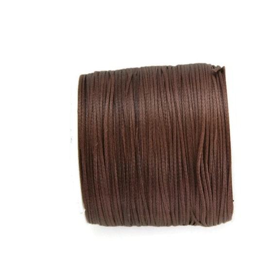grosor 1 mm marr/ón 10m Cuerda de cuero