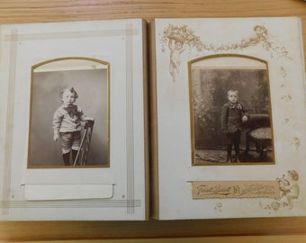 Victorian Photo Album, Ashland Maine, Orcutt, Andrews Family, ca: 1880s-1890s