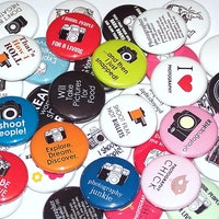 Photography Pins, Photography Buttons, Photography Magnets, Flat Backs ...