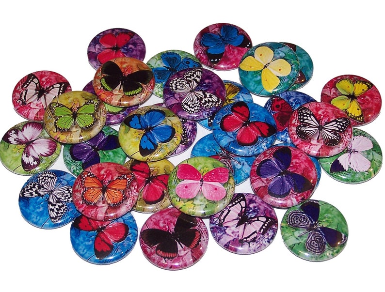 Colorful Butterfly Pins (10 Pack), Butterflies Party Favors, 1