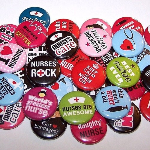 Labor and Delivery Nurse RN Buttons 10 Pack 1 or - Etsy
