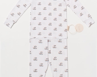 Ensemble pyjama Snake's Dream pour bébé garçon, Vêtements de nuit en coton doux pour tout-petit, Vêtements de nuit à manches longues pour enfants, Cadeau de baby shower, Ensemble pyjama animal mignon
