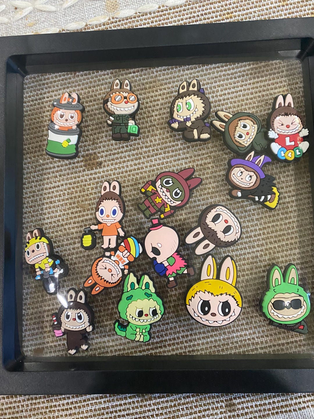 Labubu Crocs Charms 15 Pcs Set - Etsy