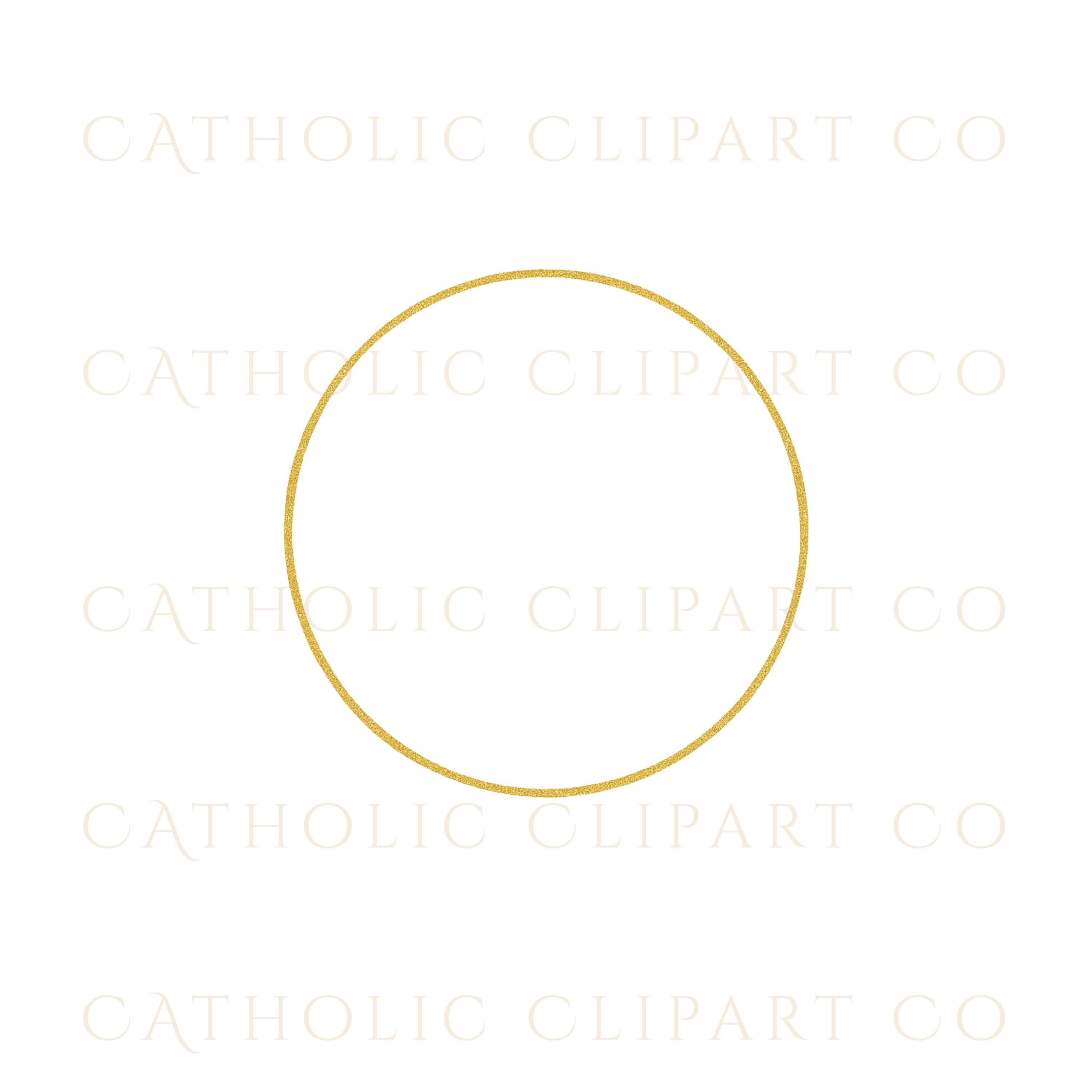 Holy Magazine Border Gold Ornate Frame Clipart | Vintage Baroque Borders, Holy Card Frames ...