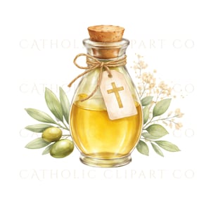 Catholic wedding rings watercolor clipart with gold bands | Anillos de boda católicos en acuarela con bandas doradas