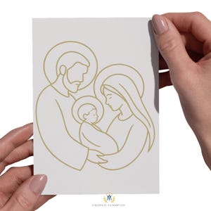 Gold chalice and host symbol for sacramental artwork • Cáliz y hostia en dorado para arte sacramental