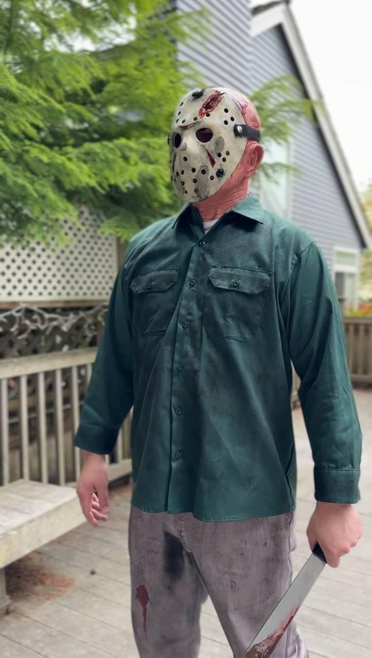 FRIDAY the 13th Part 3 & 4 JASON VOORHEES Costumes - Etsy Denmark