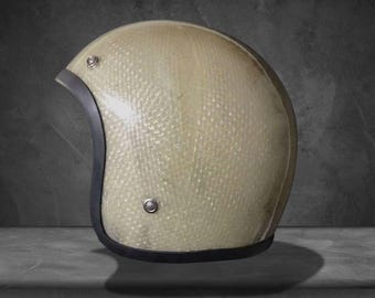 Slmhead 500TX Patina RAW Glossy Handmade Motorrad Style Retro