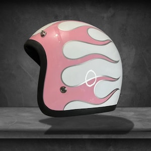Half Helmet Motorcycle Vintage - Etsy display picture 1