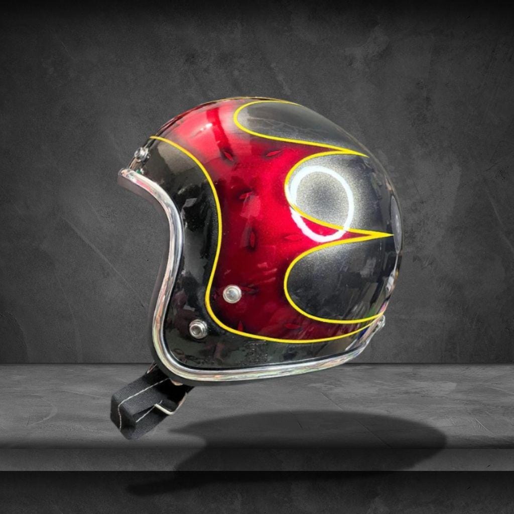 copper and silver motorcycle helmet Biltwell Lane Splitter Intersection - Gold/Silver/Bronze The helmet also includes a removable washable antimicrobial faux suede liner and removable washable antimicrobial laser cut and fully contoured check pads VCAN VX28 Full Face Modular