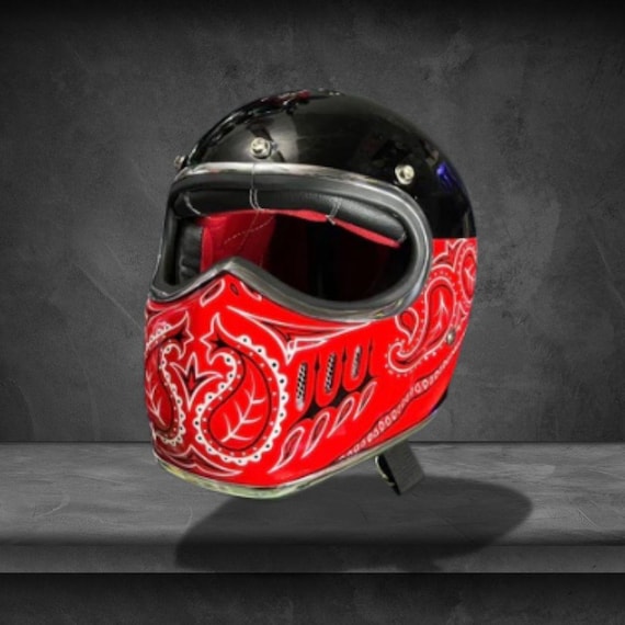 bandit style motorcycle helmet Simpson Outlaw is now available in carbon fiber Simpson M30 Bandit Carbon Helmet