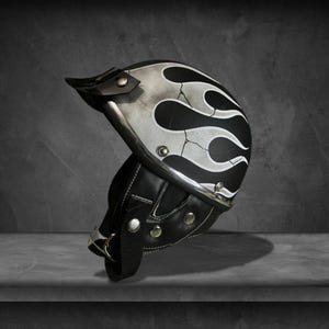 gangster motorcycle helmets Biker Thug Helmet & Mask Bad Boys For Life The Helmets Small Design Means That It Can Easily Be Sli. CHOPPERS Original Gangster Helmet