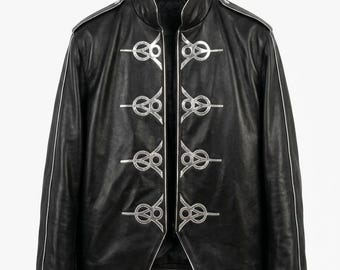 Rogueskin handmade mens MJ V8 Leather Jacket |celebrity jacket|cosplay jacket
