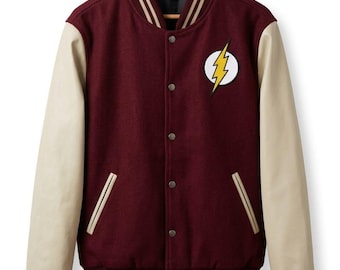 Rogueskin Men’s Handmade Letterman Jacket – Celebrity Inspired Varsity Style
