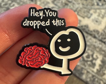 funny enamel pin badge cute pins sarcastic silly enamel pin bag pins humorous pin cute enamel badge joke gifts fun enamel pin for friends