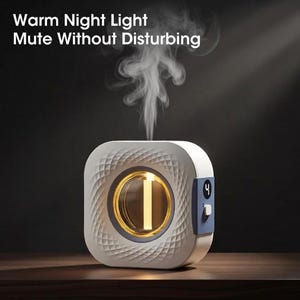2-in-1 Wall Mounted Essential Oil Diffuser with LED Night Light – USB Smart Aroma Air Humidifier for Home Office Bedroom Decor