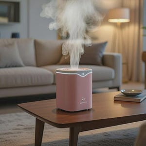 Dual Spray Mist Humidifier – Portable USB Air Moisturizer