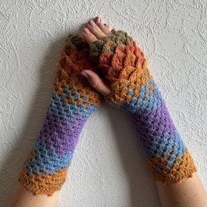 Dragon Gloves - Fingerless gloves - Arm warmers