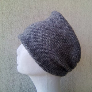 Knitted Mens Headband Guys knit hair wrap Adults Dread band Tube Hat Dreadlock