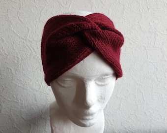 Knitted Headband Knit turban headband  Ear Warmer Turban hair accessories